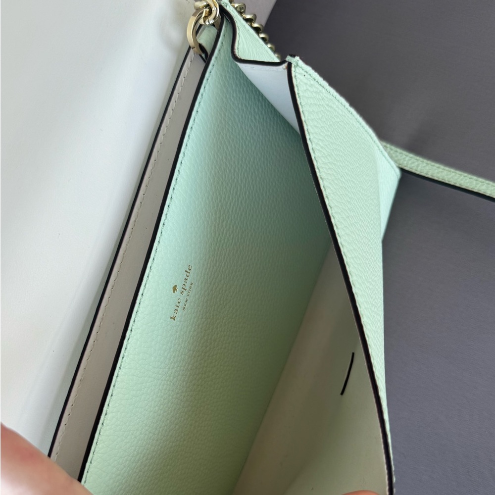 Kate Spade Turquoise Valencia Daisy Crossbody Bag - Picture 7 of 14